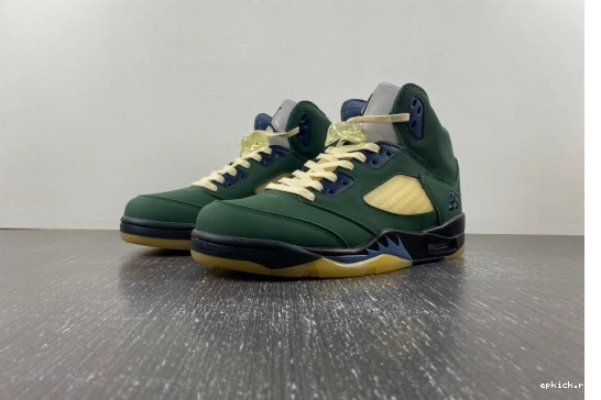 EP FZ5758-003 AMM Air 5  "Navy FZ5758-003 Green” Jordan 0523